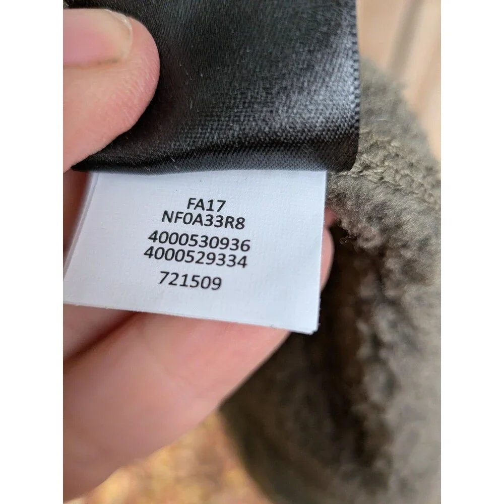 The North Face Gordon Lyons Fleece Vest Medium Heather Green Brown Olive 2017